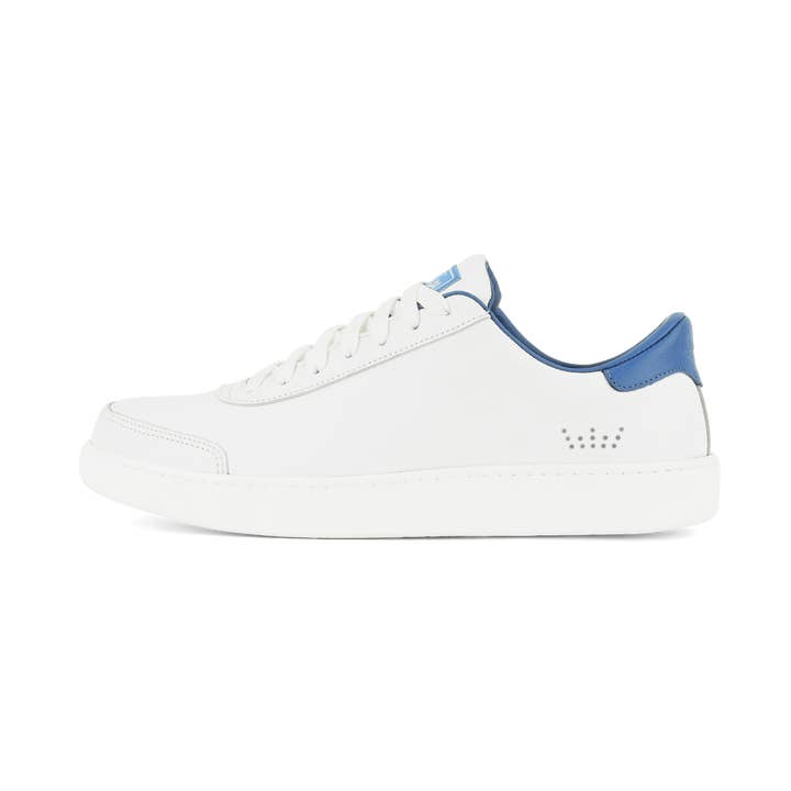 Hardwick 001 - White/Blue - Made to Order for wholesale by Queen City Footwear