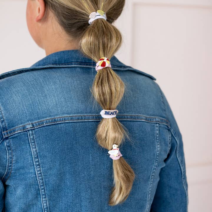 Jollity & Co. + Daydream Society - Wholesale Hair Tie - Kids - Seaside Embellished Hair Tie Set1