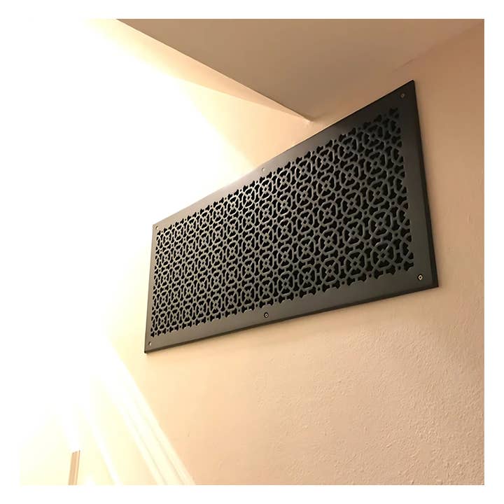 Griglia di ritorno aria 10 «x 30" Apertura condotto | Alluminio pressofuso per la vendita all'ingrosso da parte di Registers and Hardware Hub Inc.