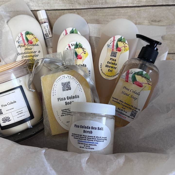 Dales Handmade Soaps & More - Wholesale Bath & Body Set - New Product Line Gift Basket2