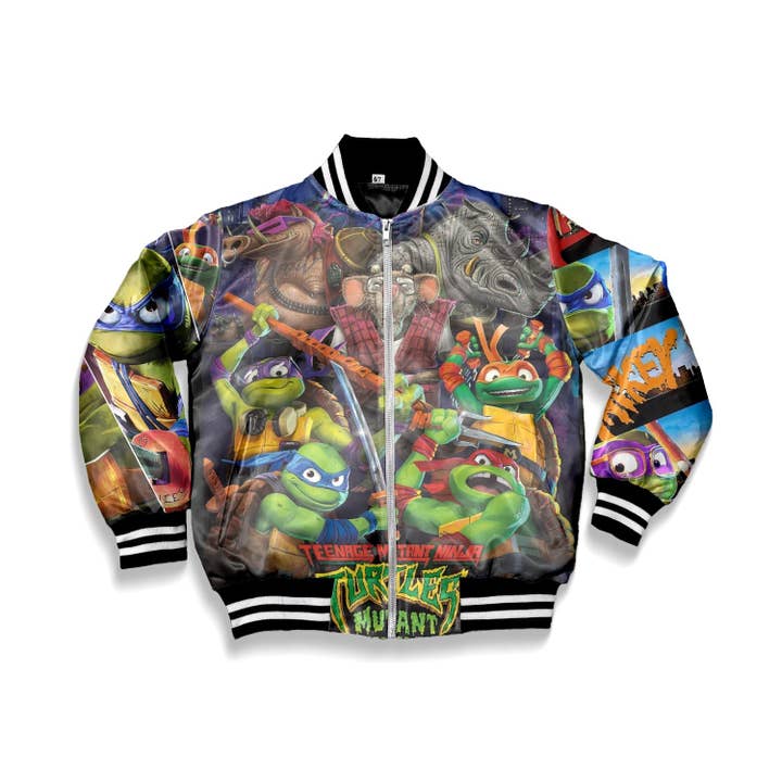 Homem Ninja Turtles Filme Bomber por atacado de Dimi Rogue