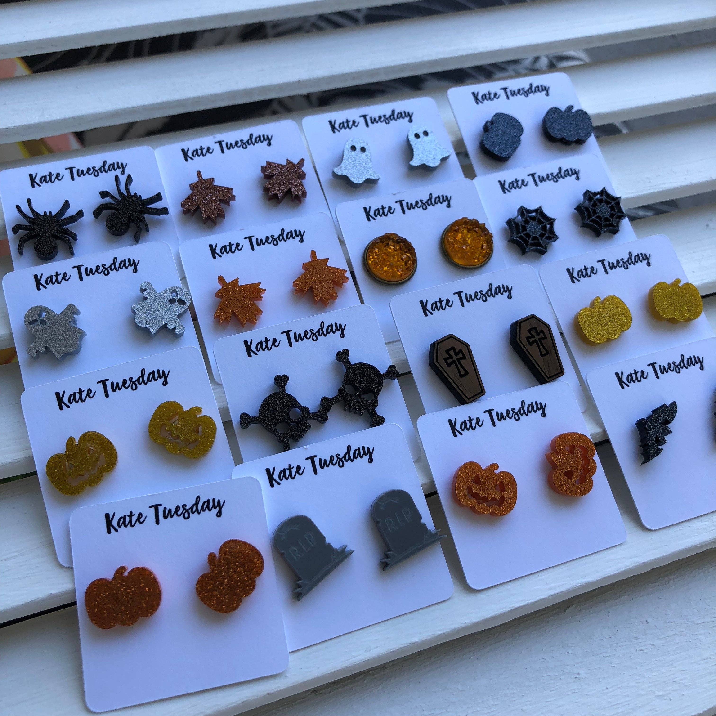 Kate Tuesday Jewelry – wholesale Jewellery set – Halloween Box of Earrings (16 Pairs) or Singles2