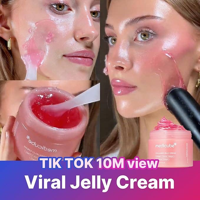 Glowiss - Vendita all'ingrosso Creme idratanti antietà - MEDICUBE Crema Gelatina al Collagene 50ml 1,69 Fl Oz