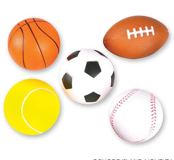 La Luna Bella - Toys - Wholesale Classic Toy - Kids - 3.5" FOAM SPORTS BALLS LLB kids toys1