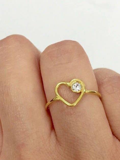 Anillo corazón para venta al por mayor de Cucadas de Ana