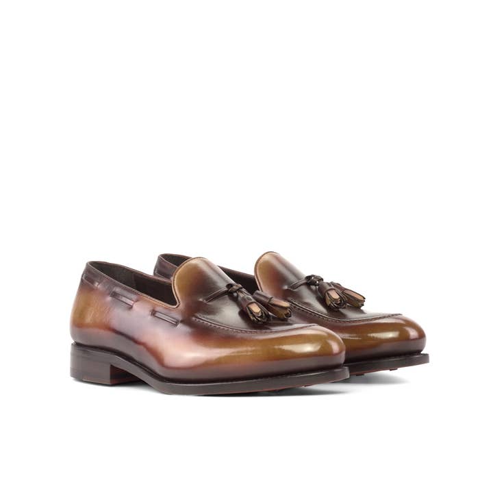 Maison Koly Grand Prix Loafers Leather Caramel for wholesale by Maison Koly