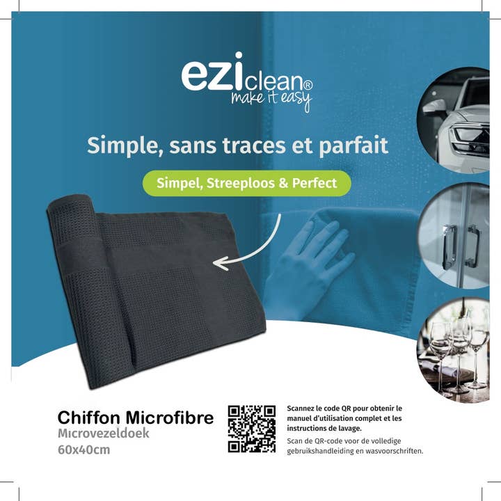 Set of 4 Magic Microfibers for wholesale by Eziclean