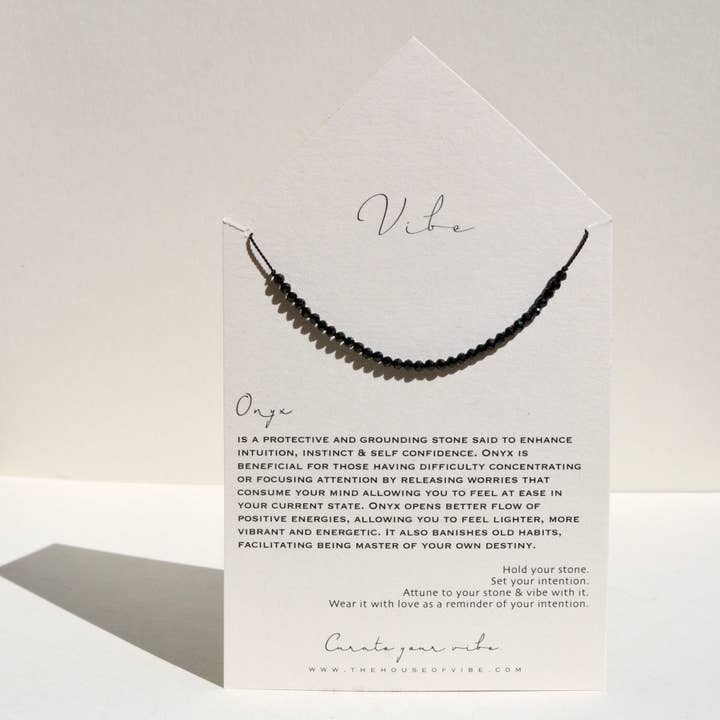 COLLANA VIBE | ONICE PERLINE per la vendita all'ingrosso da parte di Vibe