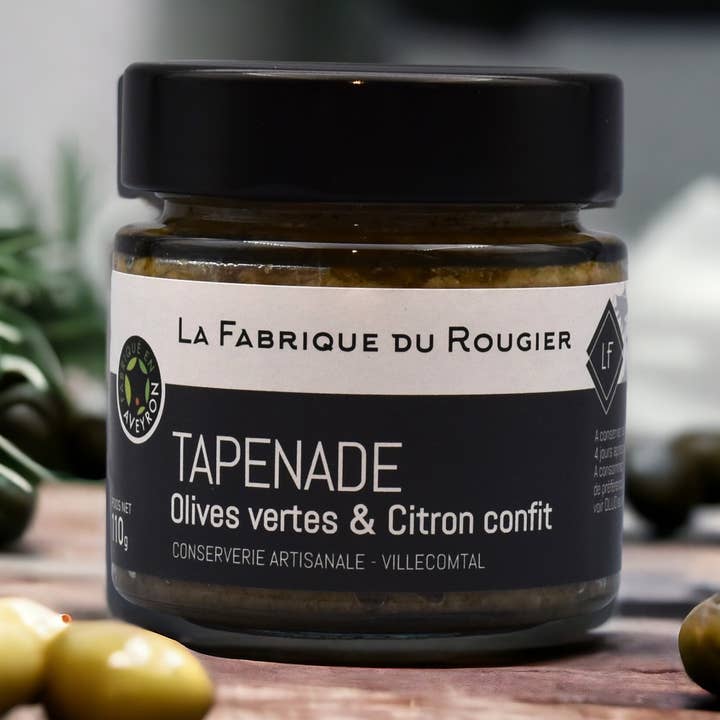 La Fabrique du Rougier - Wholesale Tapenade - Tapenade Green Olives & Candied Lemon0