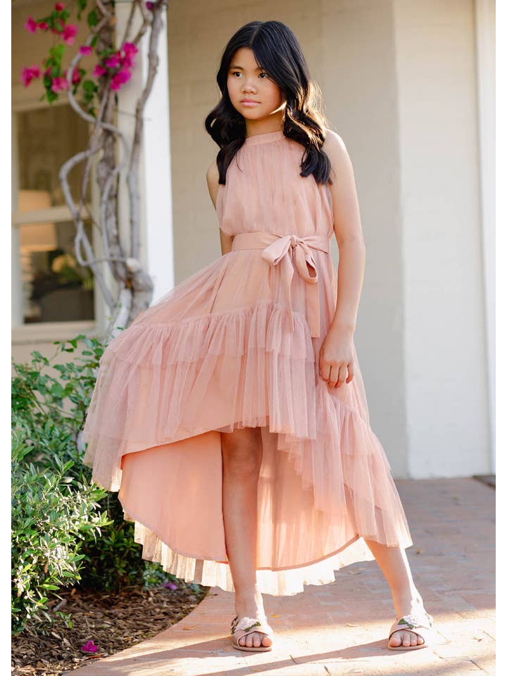 Joyfolie - Wholesale Dress - Kids - Fay Dress in Desert Shell