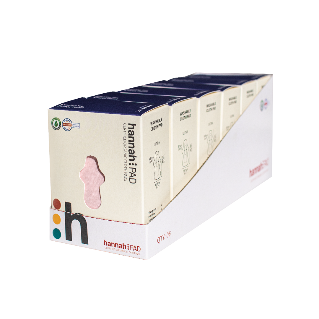 Sabaku Co Distribution - Wholesale Menstrual Pad/Liner - The Brand hannah - hannahPAD Ultra3