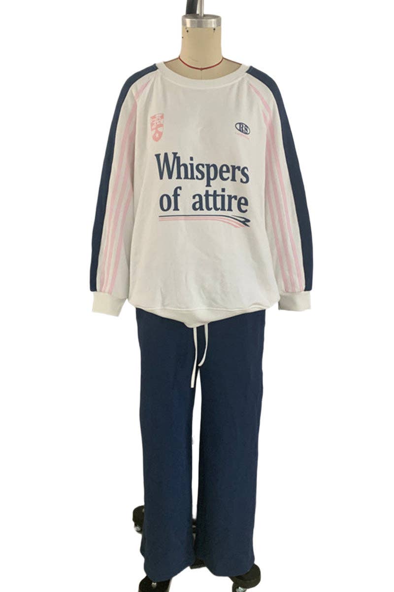 Mccolin - Venta al por mayor Conjunto de ropa cómoda - Mujer - Conjunto de Pantalones Informales con Estampado de Logo9