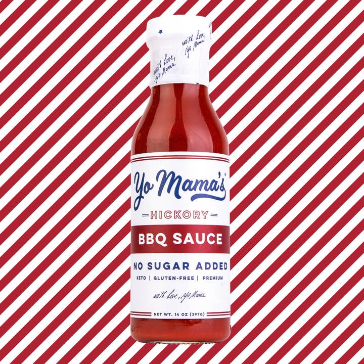 Yo Mama's Foods - Wholesale BBQ Sauce - No Sugar Hickory BBQ sauce 1