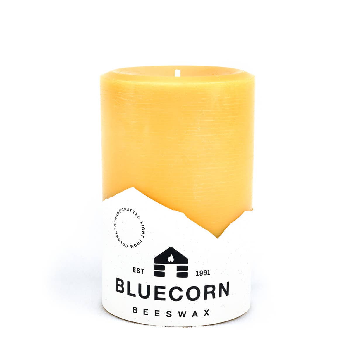 Bluecorn Candles - Vente Bougies piliers - Bougies Pilier en Cire d'Abeille Pure – Fait Main aux États-Unis7