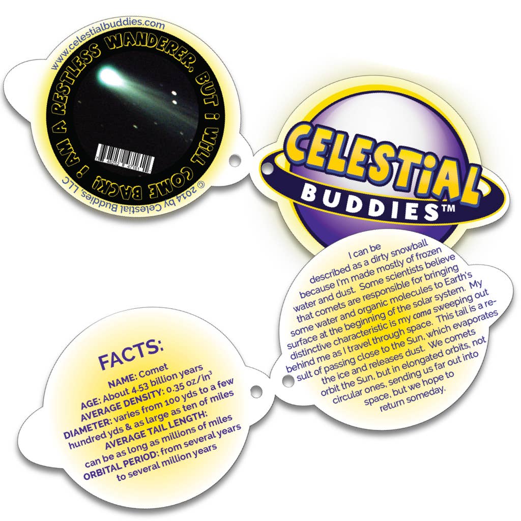 Celestial Buddies - Wholesale Stuffed/Plush Toy - Kids & Baby - Comet Buddy Space Plush5