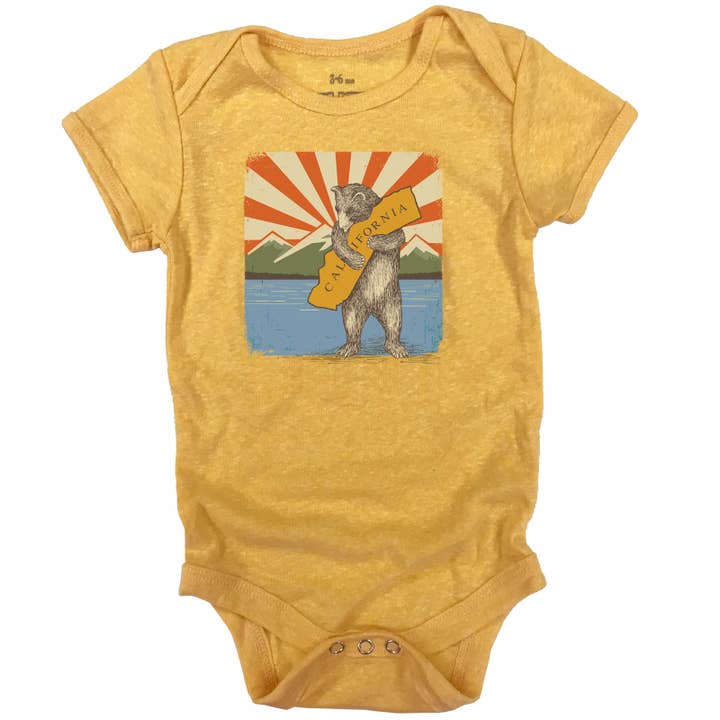 Mountain Bear Onesie for wholesale by SF Mercantile