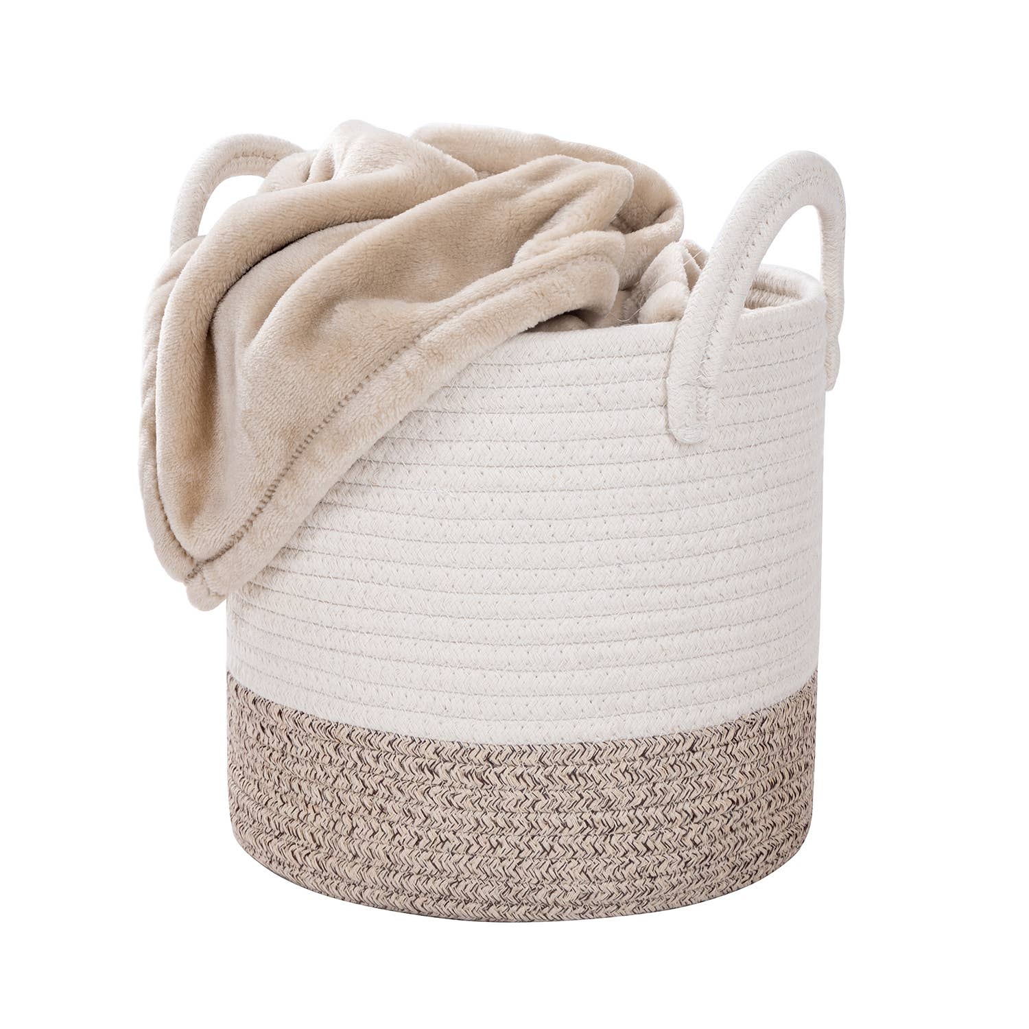 Our Green House - Wholesale Basket - Organic Cotton Rope Basket - Brown3