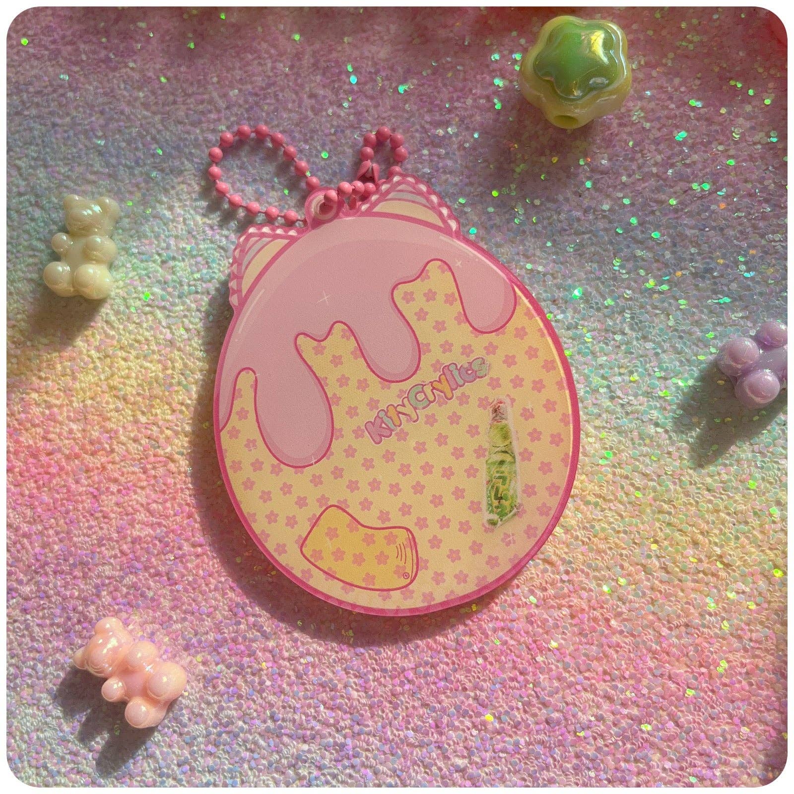 KityCrylics - Wholesale Keychain - Women's - KityCrylics Original "Meowagotchi" 3D acrylic keycain1