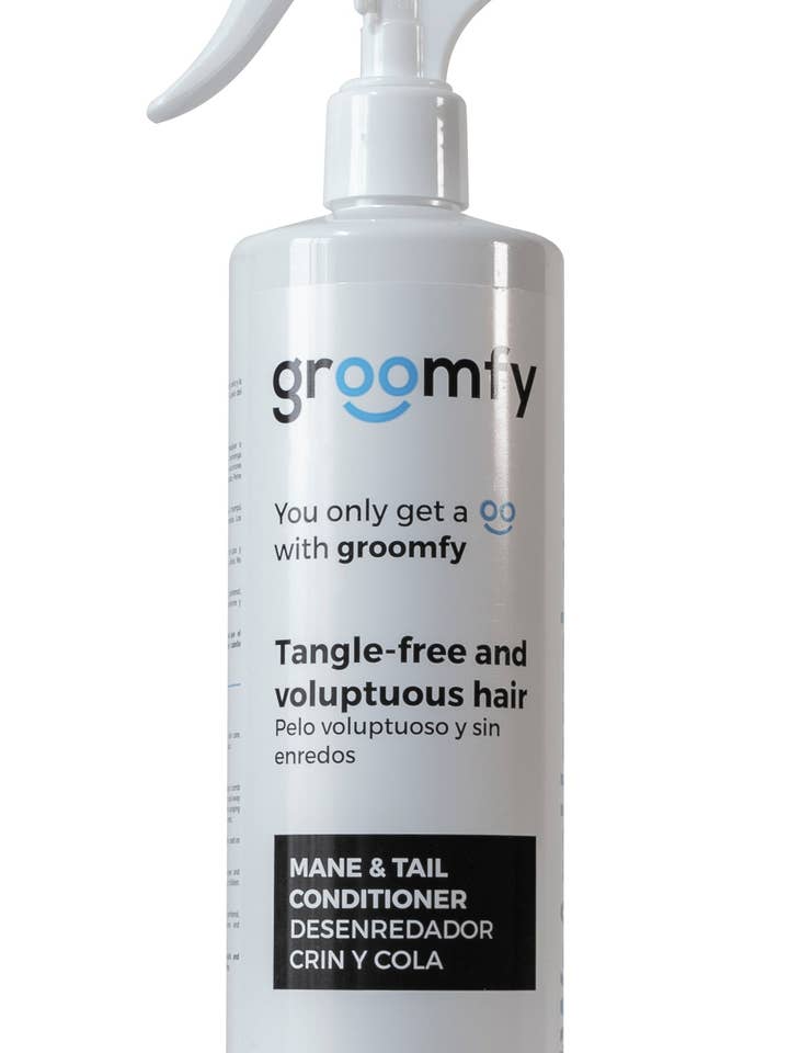 Mane and tail detangler for horse for wholesale by GROOMFY