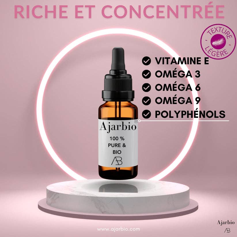 Ajarbio – Óleo para banho/corpo por atacado – Óleo 100% natural e orgânico de sementes de figo-da-índia9