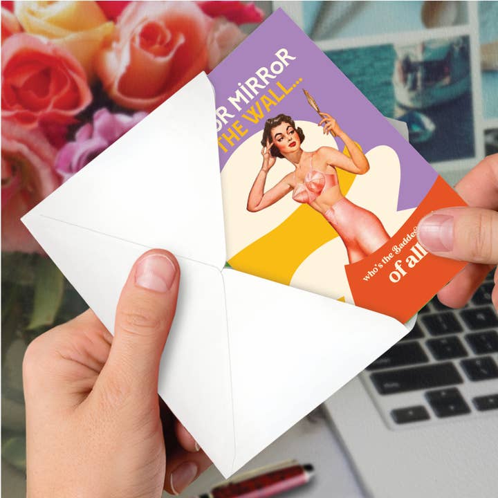 NobleWorks - Wholesale Birthday Card - Birthday Card - Baddest Bitch