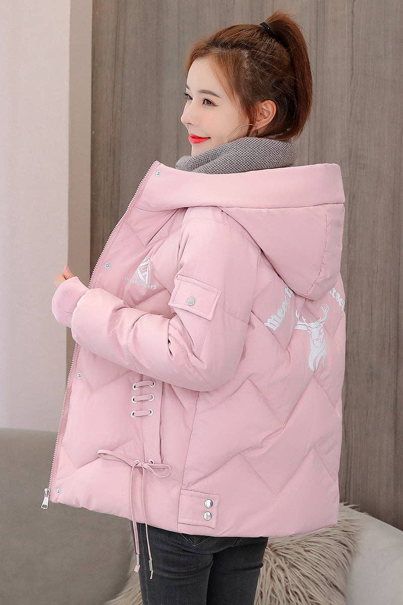 Marayn - Wholesale Puffer Jacket - Women's - Chic 2025 Winter Puffer Jacket Korean Style Warm Loose #28