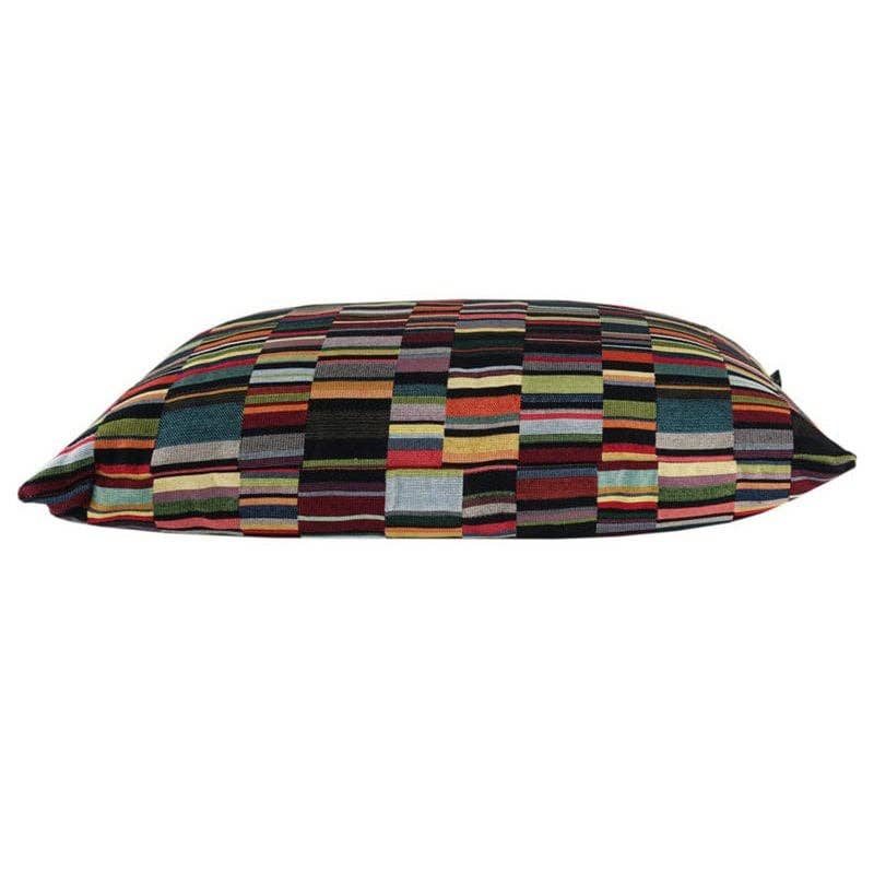 Home Junky - Wholesale Throw/Decorative Pillow - 019 Cushion Jacquard Dark Short Stripes 60X401