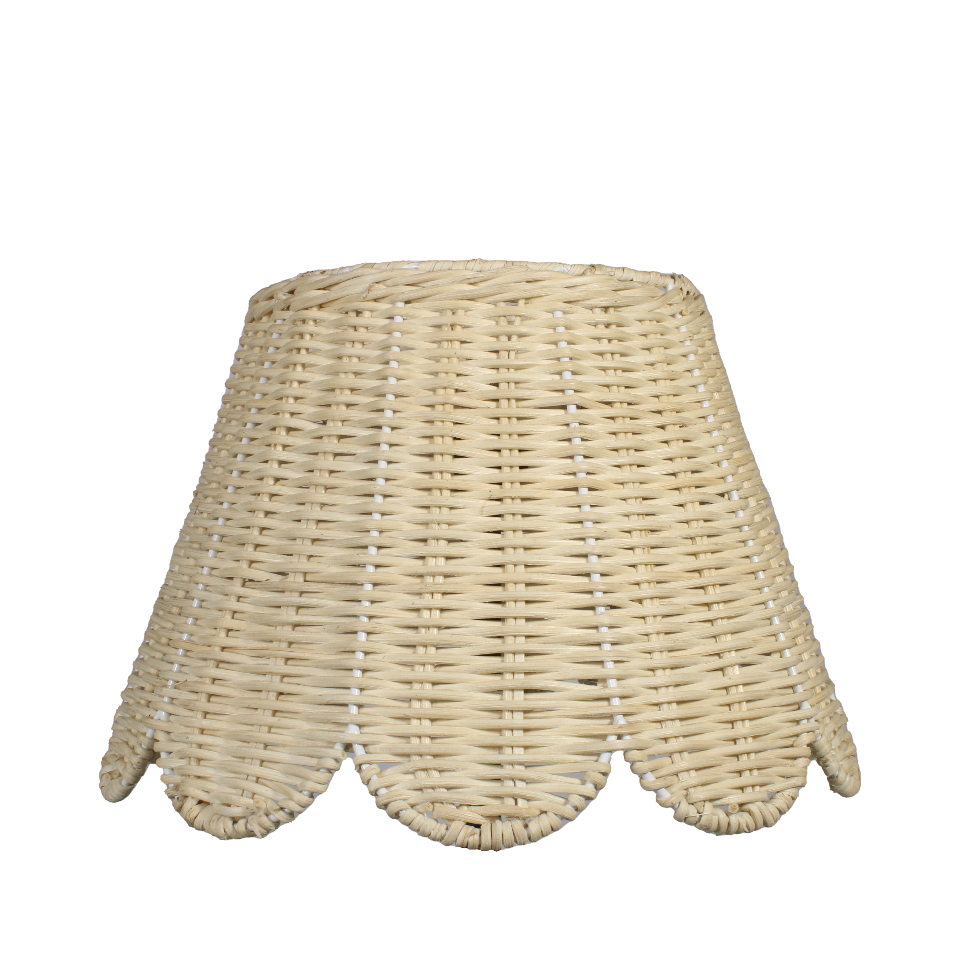Maison Maison Design - Wholesale Lamp Shade - Rattan Lampshade (Scalloped)3