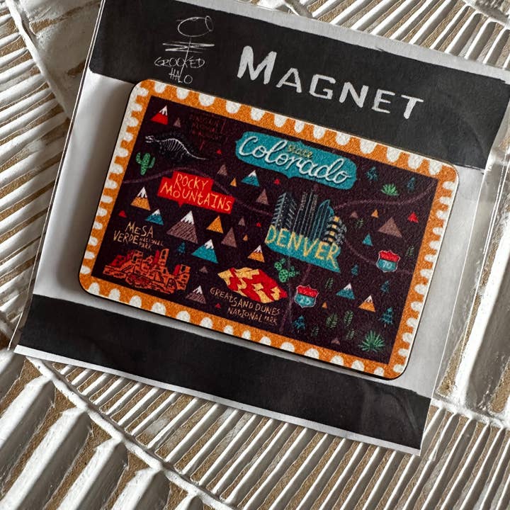 Crooked Halo – Íman por atacado – Íman de estado (Todos os 50 estados)11