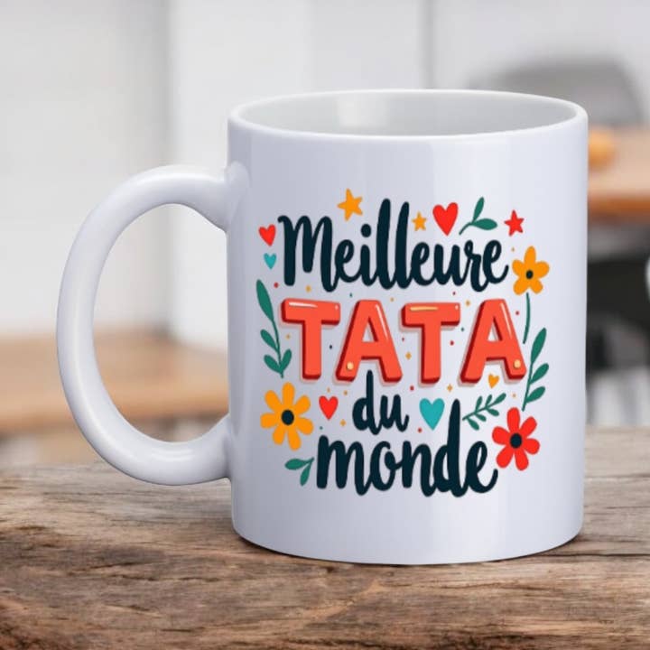 Emmanuel Création - Vendita all'ingrosso Tazza da tè/caffè - Tazza, "Migliore zia del mondo"0