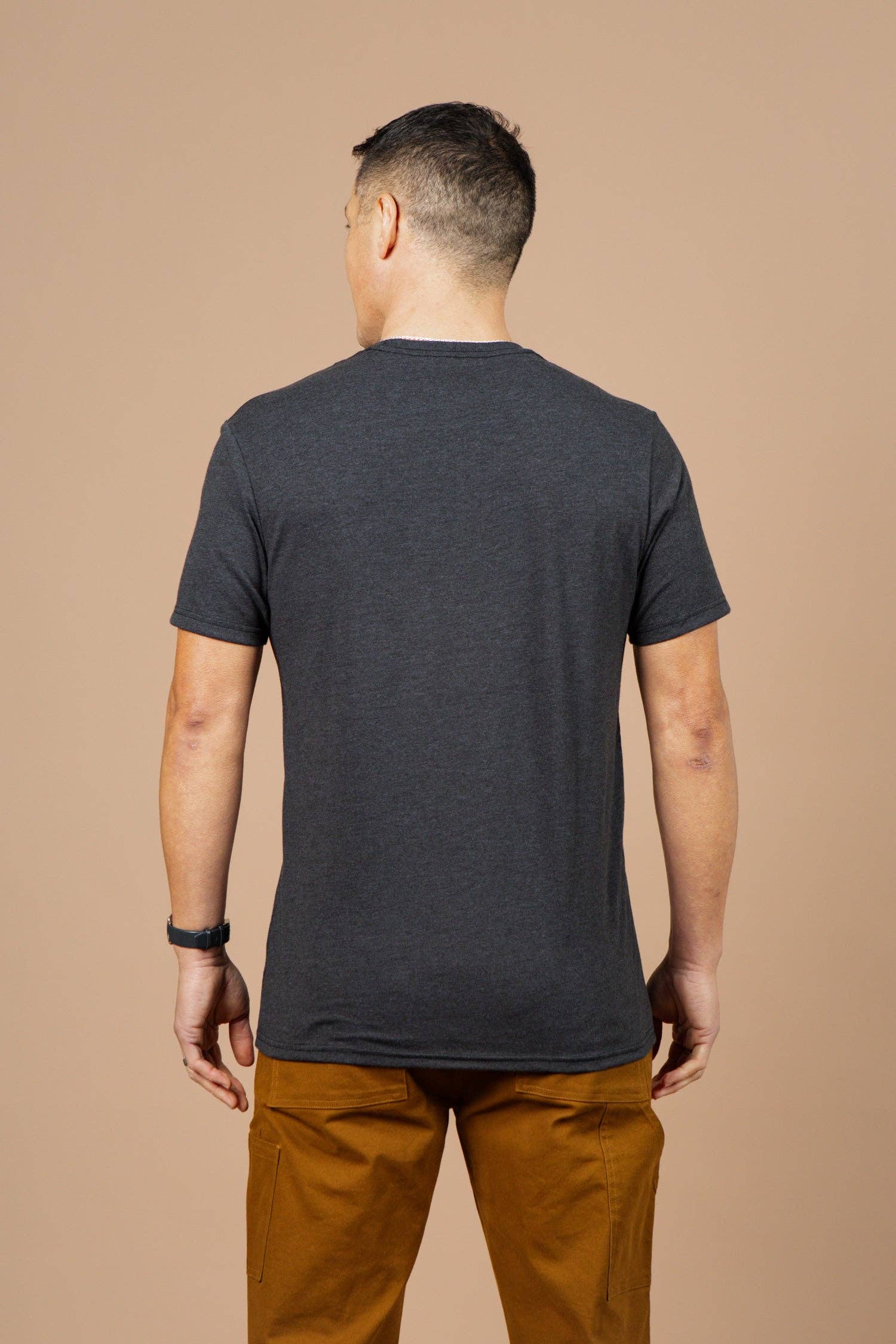 Men's Mycology Tee / Black for wholesale on Faire2