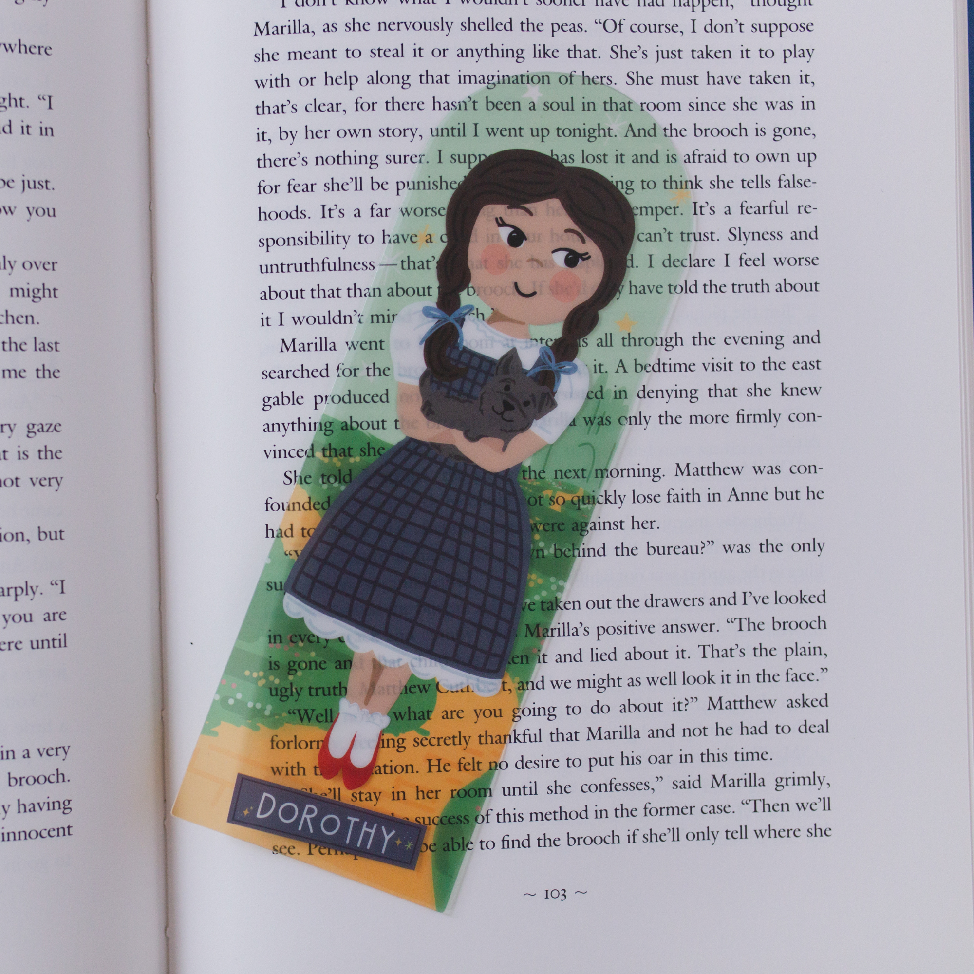 Pippi Post - Vente Marque-page - Marque-page en acétate Dorothy du Magicien d'Oz1