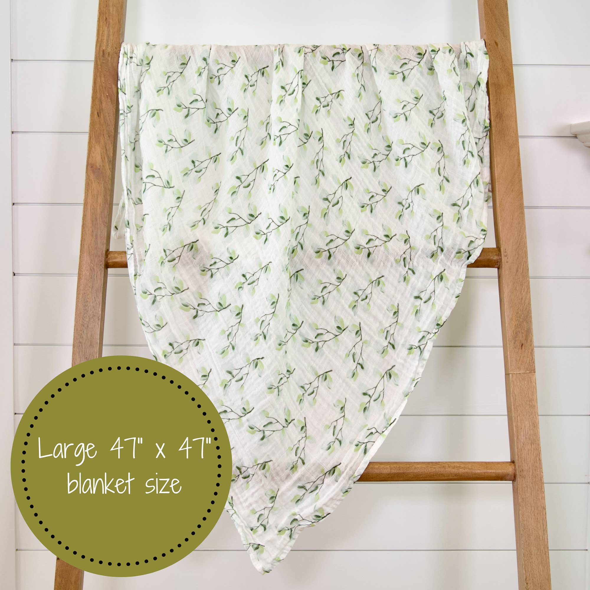 LollyBanks - Venta al por mayor Mantita - Bebé - Manta Muselina Relajante de Eucalipto para Bebé5