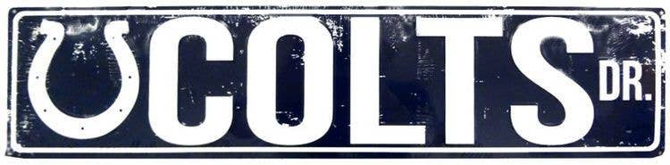 Signs 4 Fun - Wholesale Sign - Indianapolis Colts Dr Street Sign0