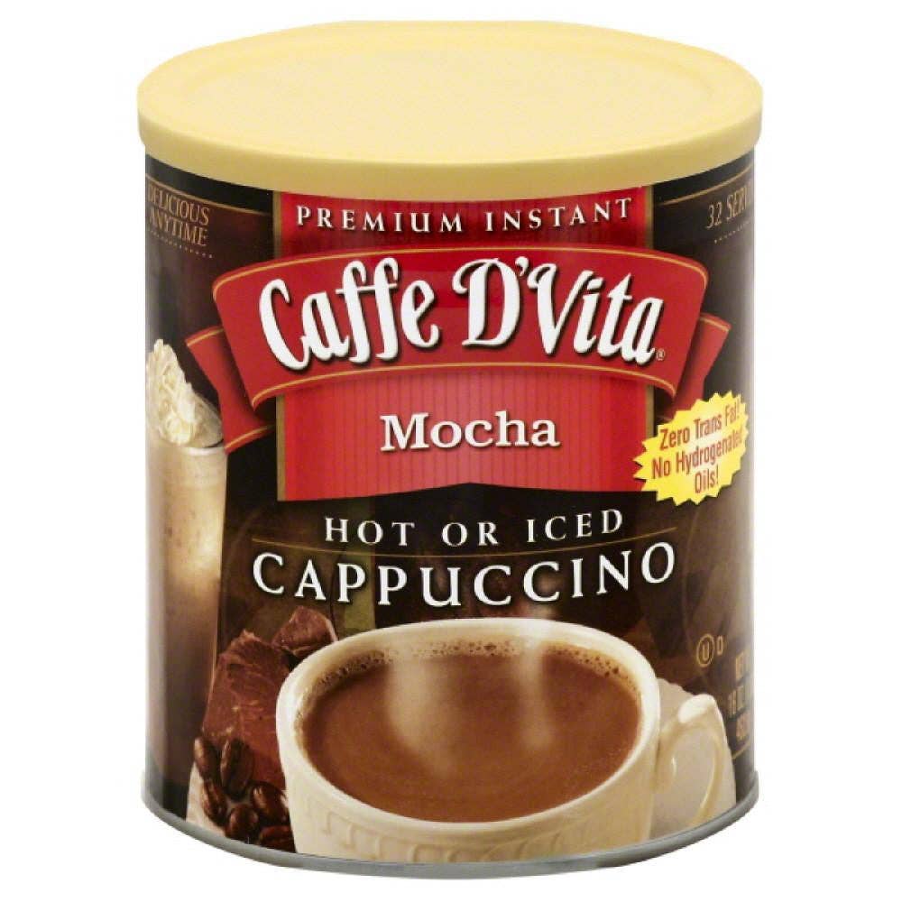 KeHE Distributors, LLC - Vente Grains de café - Caffe D Vita Mocha Cappuccino Chaud ou Glacé, 16 Oz0