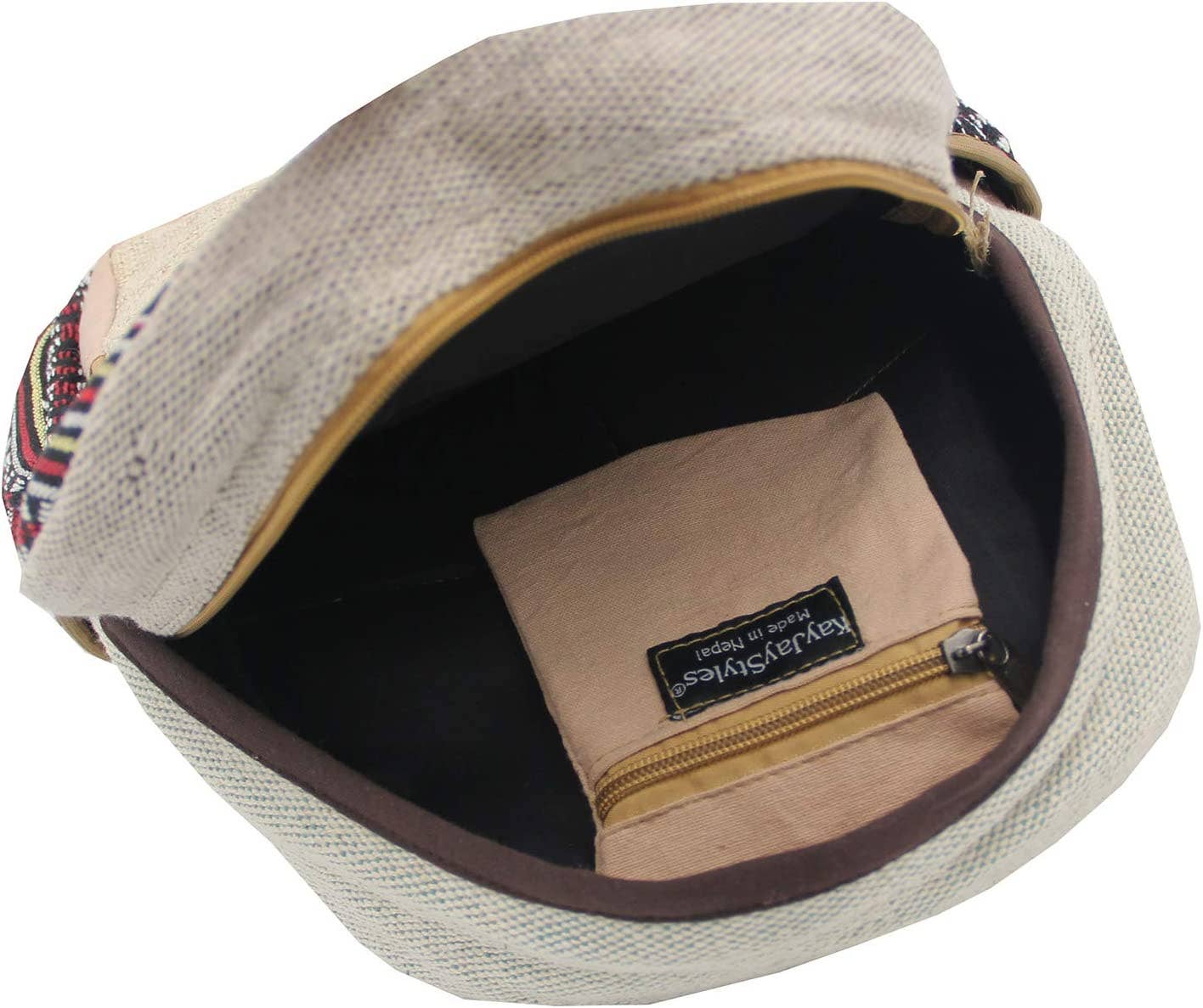 Lungta Imports - Wholesale Rugzak - Dames - Handgemaakte lichte rugzak van natuurlijke hennep uit de Himalaya, Nepal10