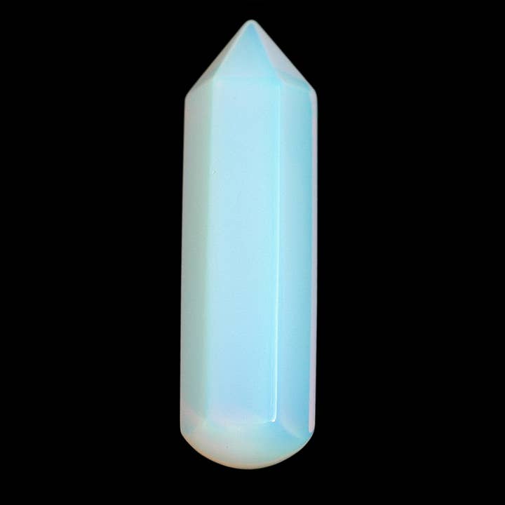 Baguette en cristal d'opalite (60 mm) pour la vente par Holistic Trader