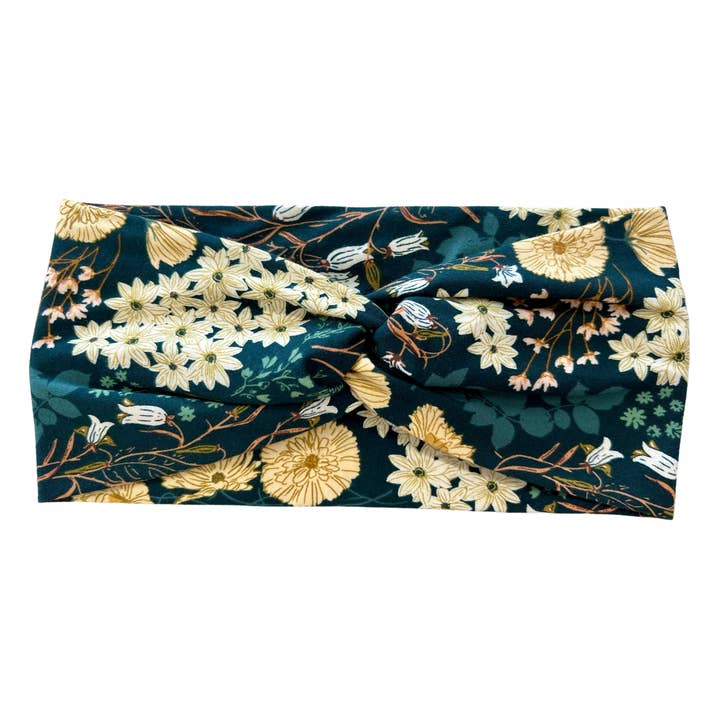 dkhandmade - Wholesale Fashion Headband - Women's - FLORAL TURBAN HEADBAND COLLECTION13