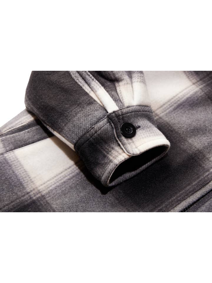 LeeHanTon - Wholesale Jacket - Men's - LeeHanTon Men's Hooded Sherpa Lined Plaid Jacket11