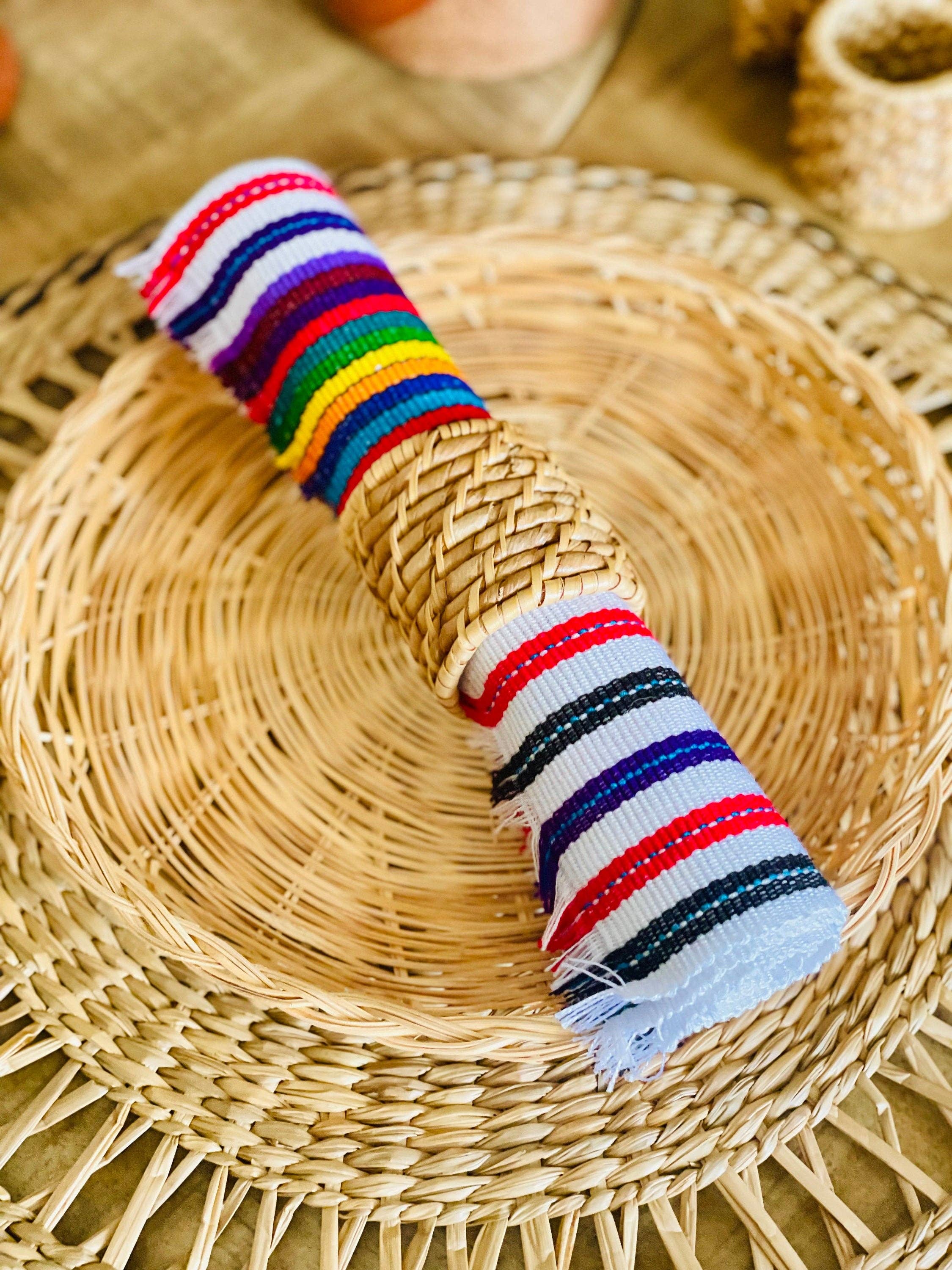 GUATEARTISAN - Venta al por mayor Servilletas de tela - Envolturas de tortilla tejidas a mano o tela para pan9