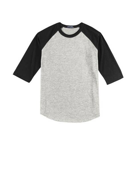 Print The Dream - Wholesale T-Shirt - Kids - Sport-Tek Youth Colorblock Raglan Jersey