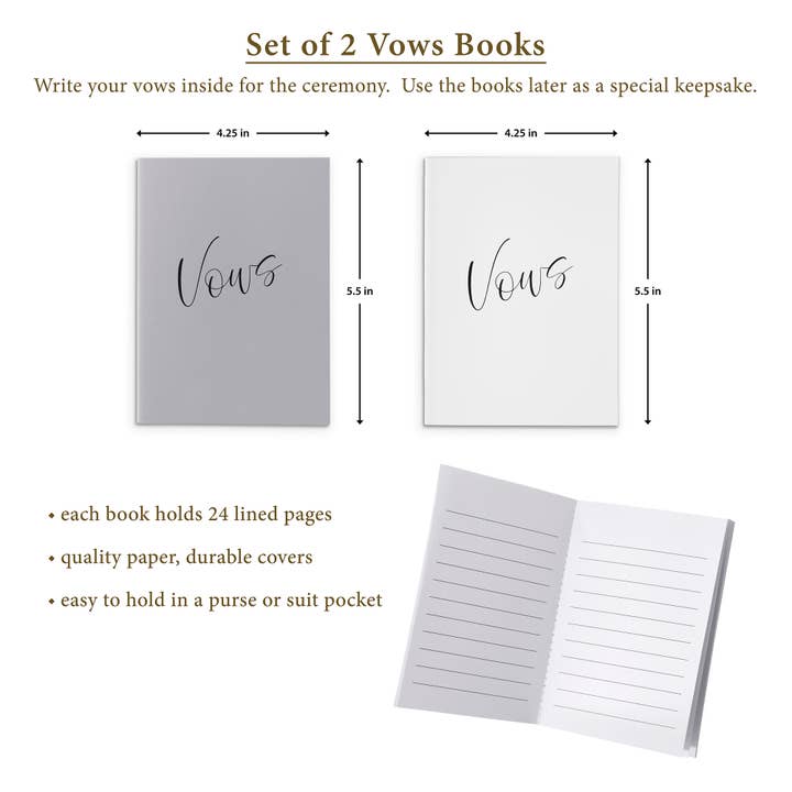 Lillian Rose - Wholesale Dagboek/agenda - Lillian Rose bruiloft witte en grijze geloftenboeken1