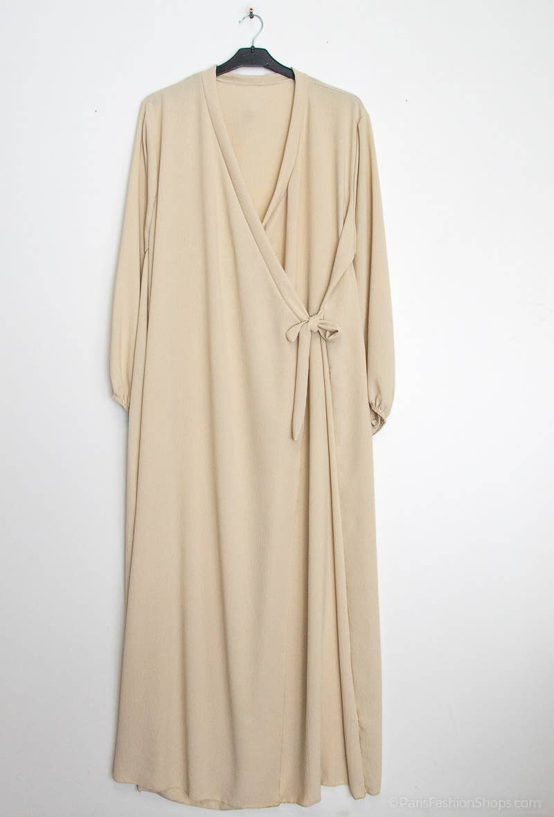 IDEAL OUTFIT - Vente Robe – femme - Robe abaya porte feuille ref:2372jazz42