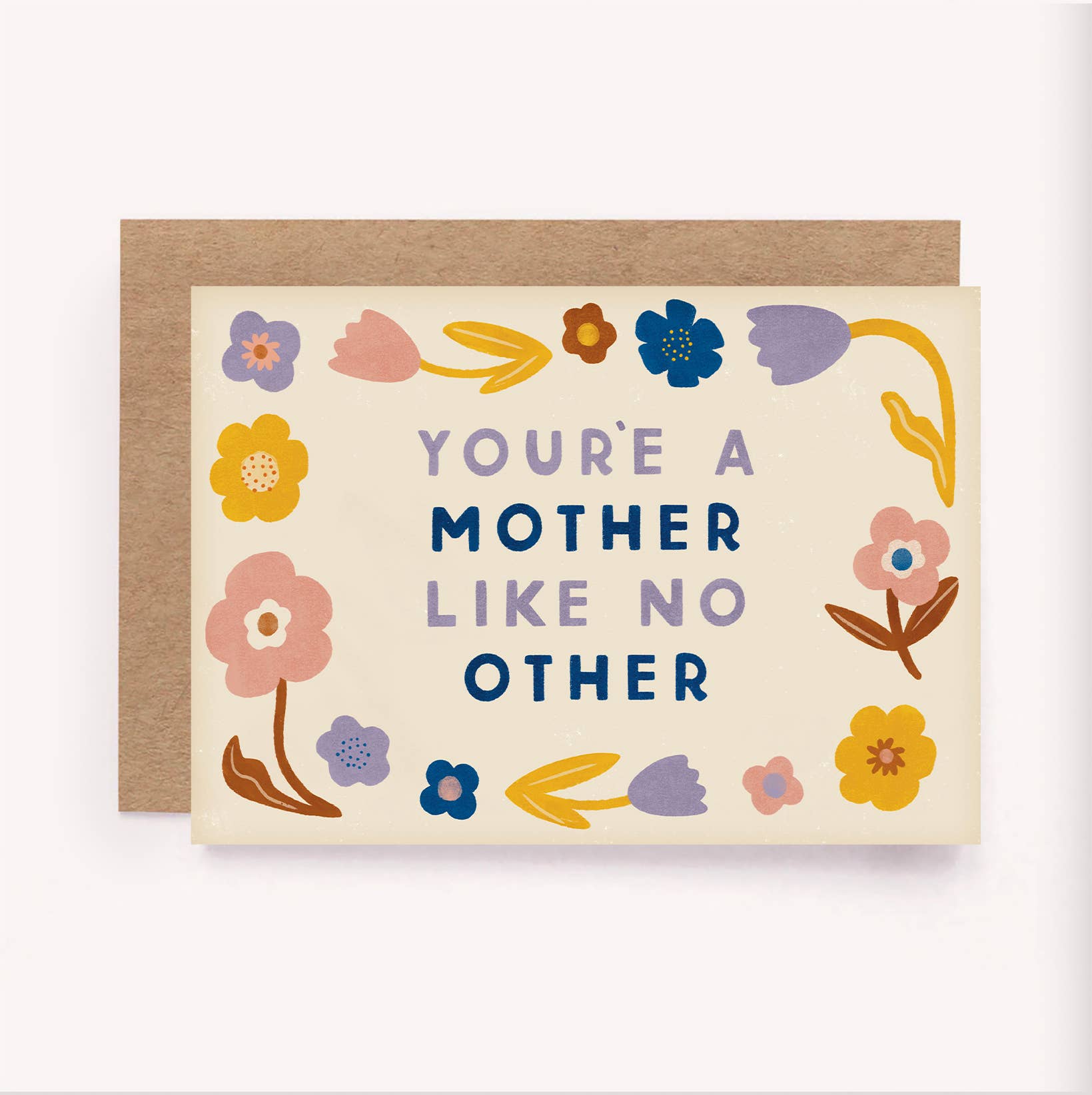 Lauren Sissons Studio - Venta al por mayor Tarjetas del Día de la Madre - Tarjeta Madre Como Ninguna Otra - Día de la Madre Cumpleaños de Mamá Flor0
