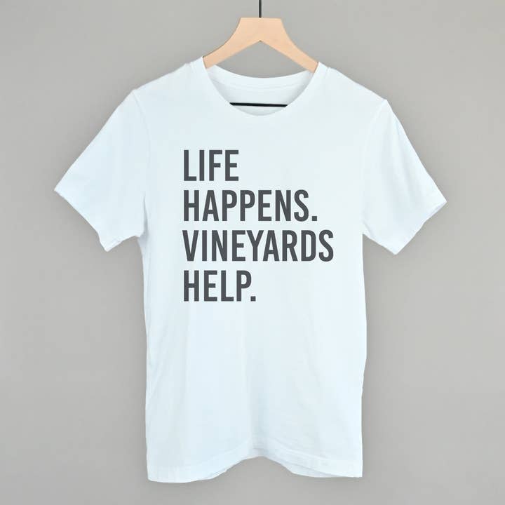 Ivy + Cloth - Wholesale Graphic Sweatshirt - Women's - Life Happens Vineyards Help3
