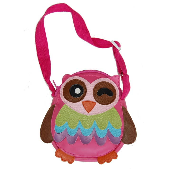 Lily and Momo – wholesale Handväska - Barn – Uggla Väska - Rosa