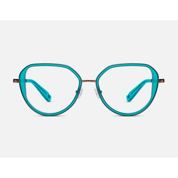 Solbriller Zelinda Pink Guld-Marine for engroshandel hos KYPERS EYEWEAR