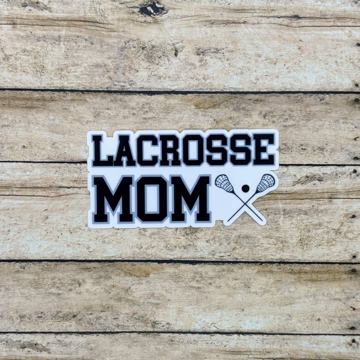 Made with Monday - Wholesale Sticker - Lacrosse Mom Sticker1