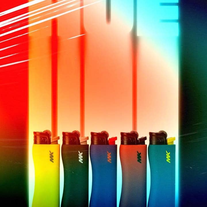 MK Lighter Company – wholesale Lighter – MK Lighter 9G Flint Strike Refillable Lighters (Hue-50 Packs6