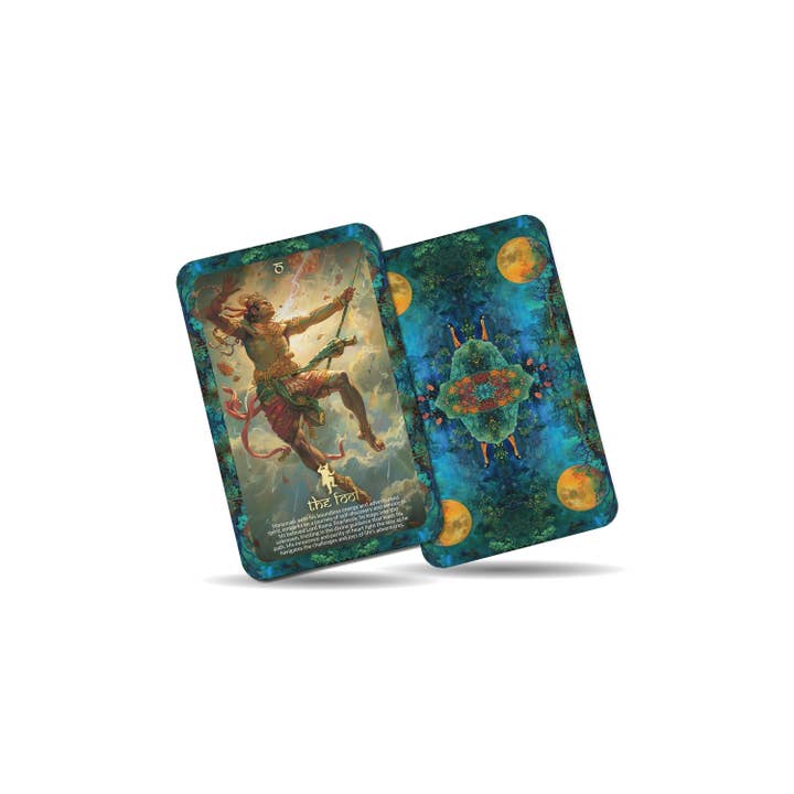 IBIZA TAROT - Wholesale Tarot Cards - Tarot of Hanuman - 22 Major Arcana - Spiritual Journey